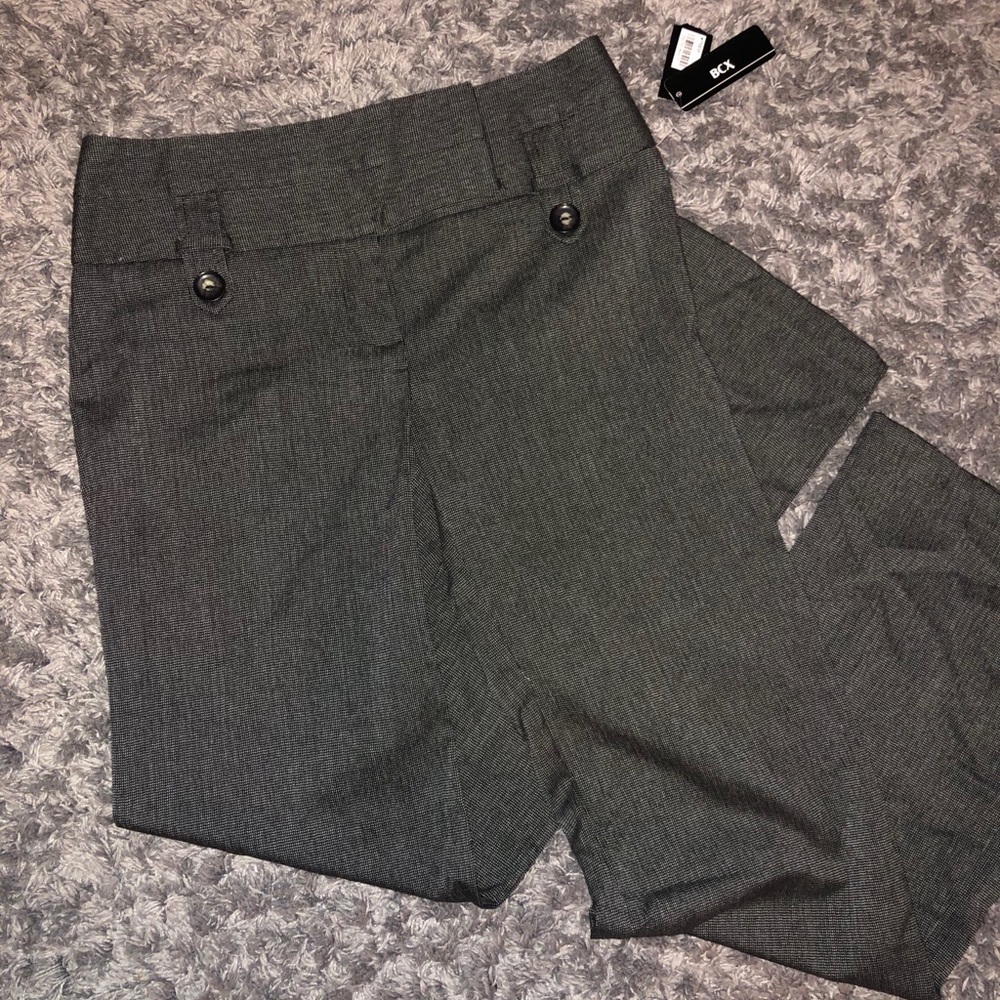 BCX Charcoal Slacks